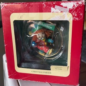 Vintage Carlton Heirloom collection clown ornament, 1993